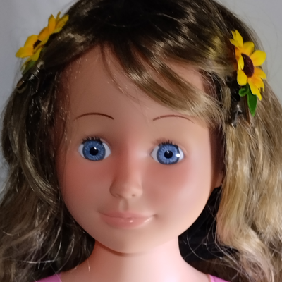 Заколка дитяча затискач Соняшник (2 од.)