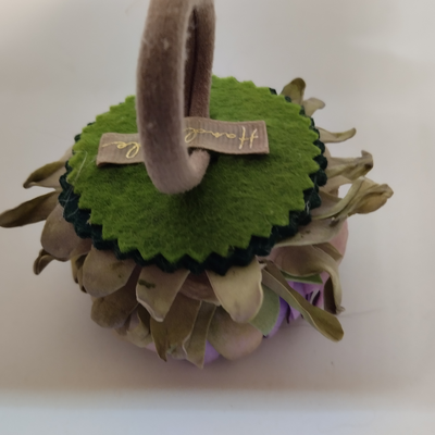 Заколка дитяча хризантема закрита