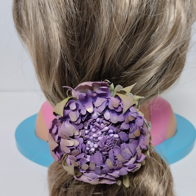 Заколка дитяча хризантема закрита